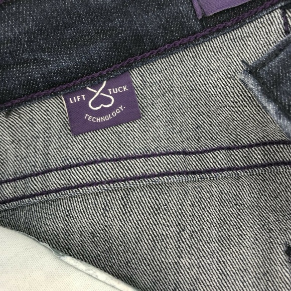 NYDJ Lift Tuck Technology Bootcut Jeans Sz 2 Dark - Picture 5 of 6